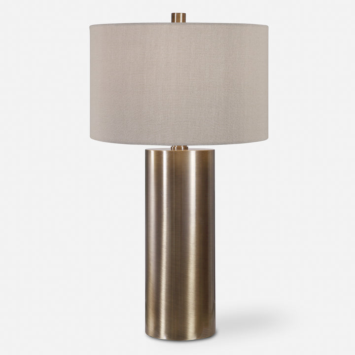 Uttermost Taria Brushed Brass Table Lamp