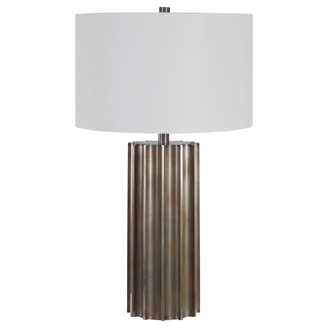 Uttermost Khalio Gun Metal Table Lamp