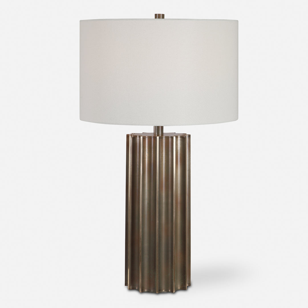 Uttermost Khalio Gun Metal Table Lamp