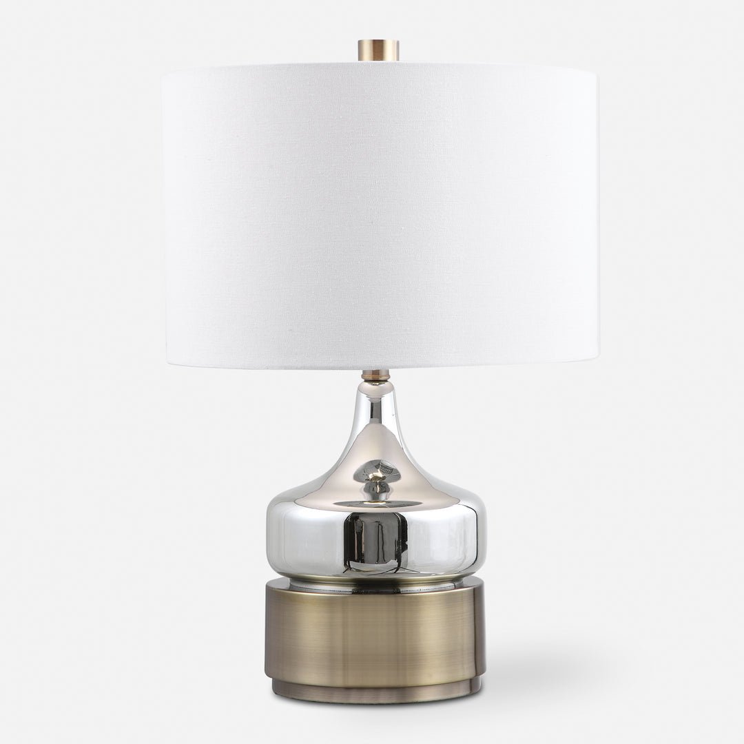 Uttermost Como Chrome Table Lamp