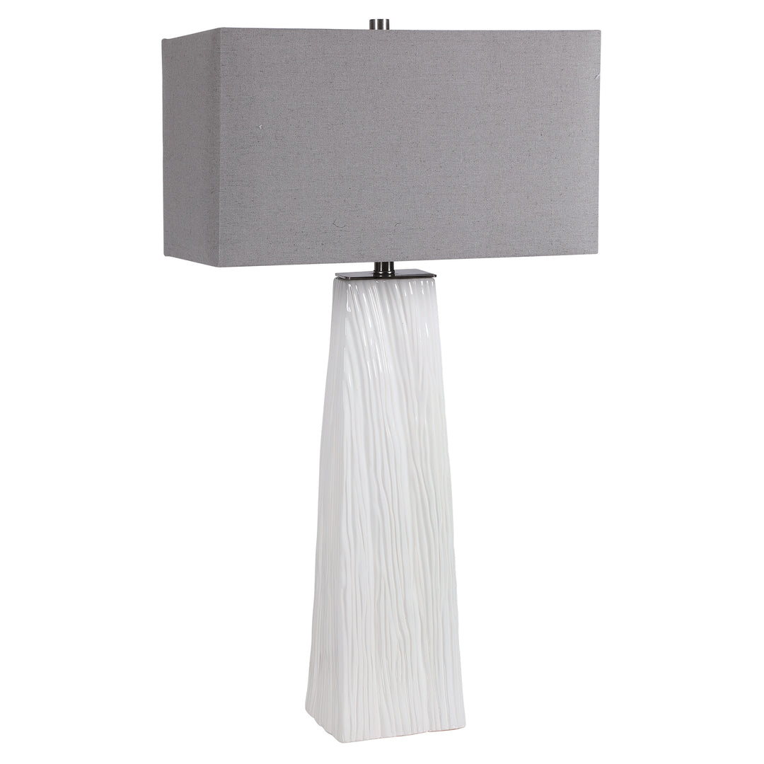 Uttermost Sycamore White Table Lamp