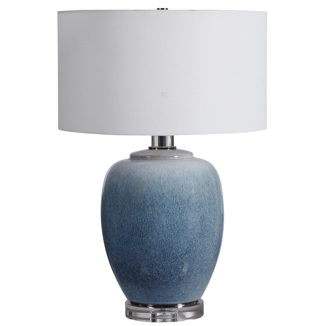 Uttermost Blue Waters Ceramic Table Lamp