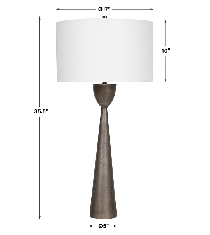 Uttermost Waller Handcrafted Cast Table Lamp