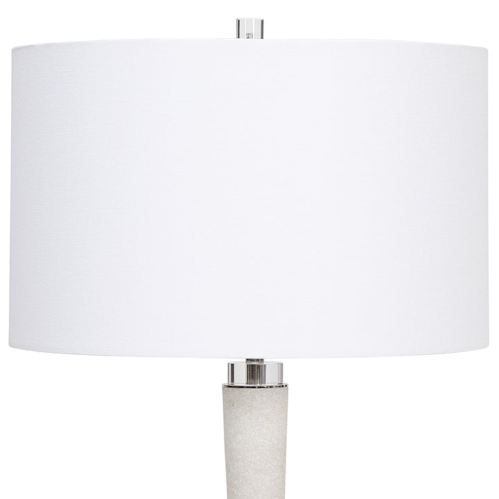 Uttermost Kently White Marble Table Lamp