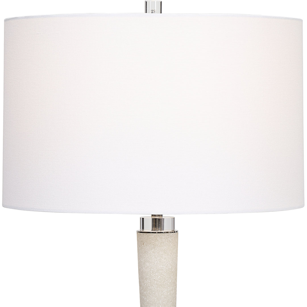 Uttermost Kently White Marble Table Lamp