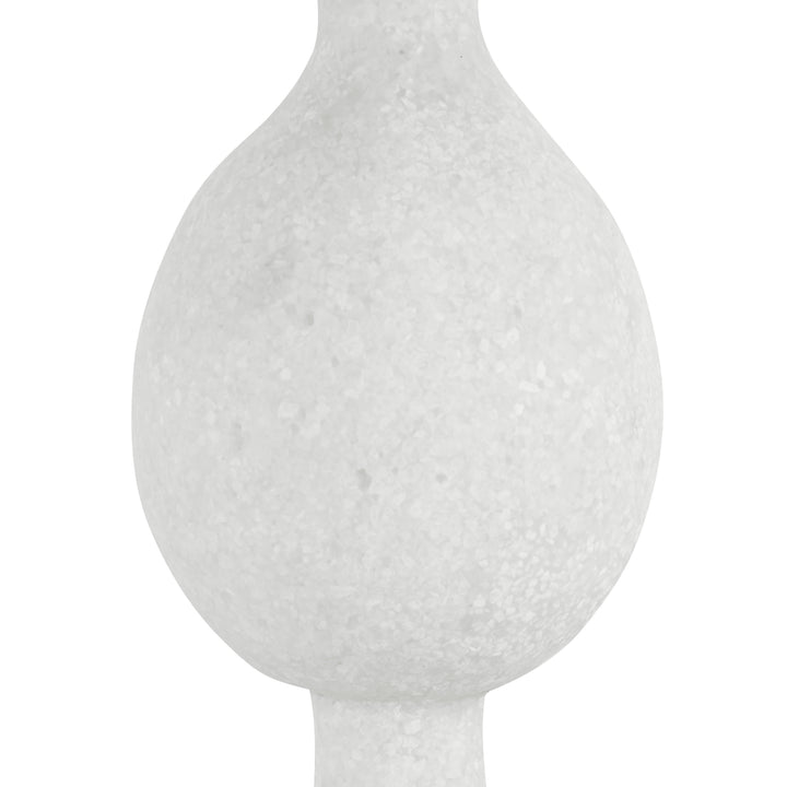 Uttermost Inverse White Marble Table Lamp