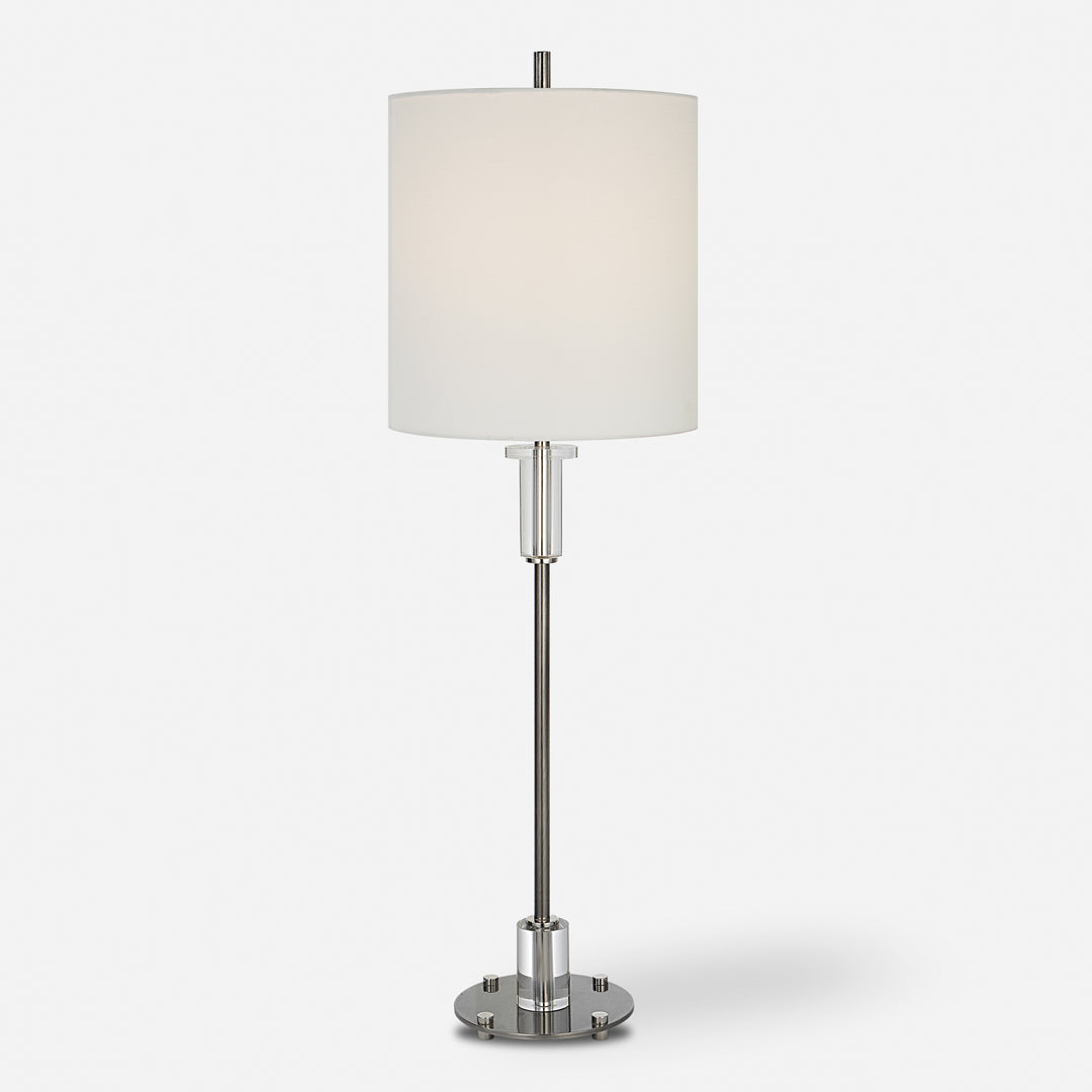 Uttermost Aurelia Steel Buffet Lamp