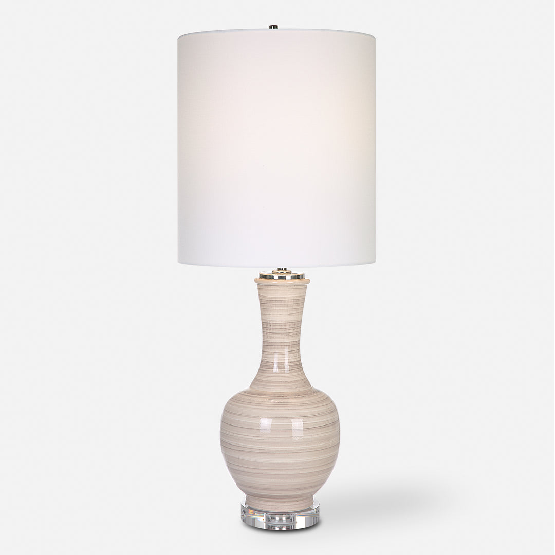 Uttermost Chalice Striped Table Lamp