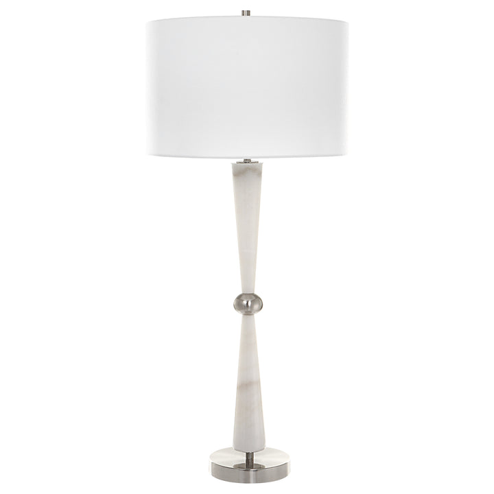 Uttermost Hourglass White Table Lamp