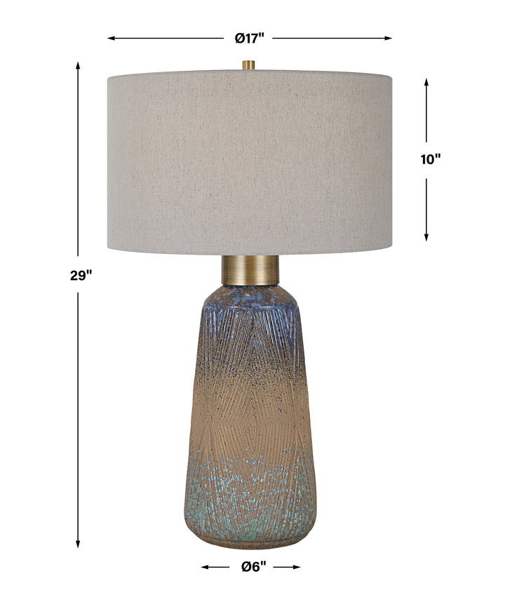 Uttermost Western Sky Ceramic Table Lamp