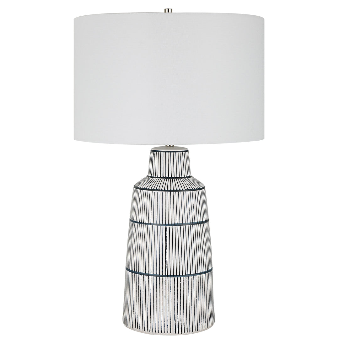 Uttermost Breton Nautical Stripe Table Lamp