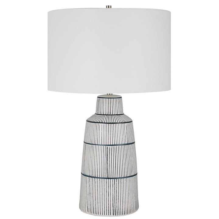 Uttermost Breton Nautical Stripe Table Lamp