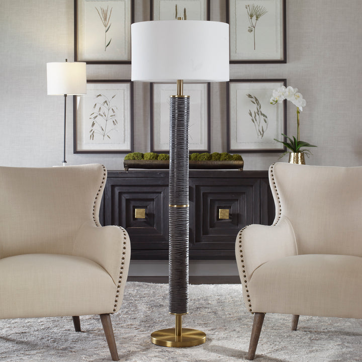 Uttermost Summit Rustic Floor Lamp