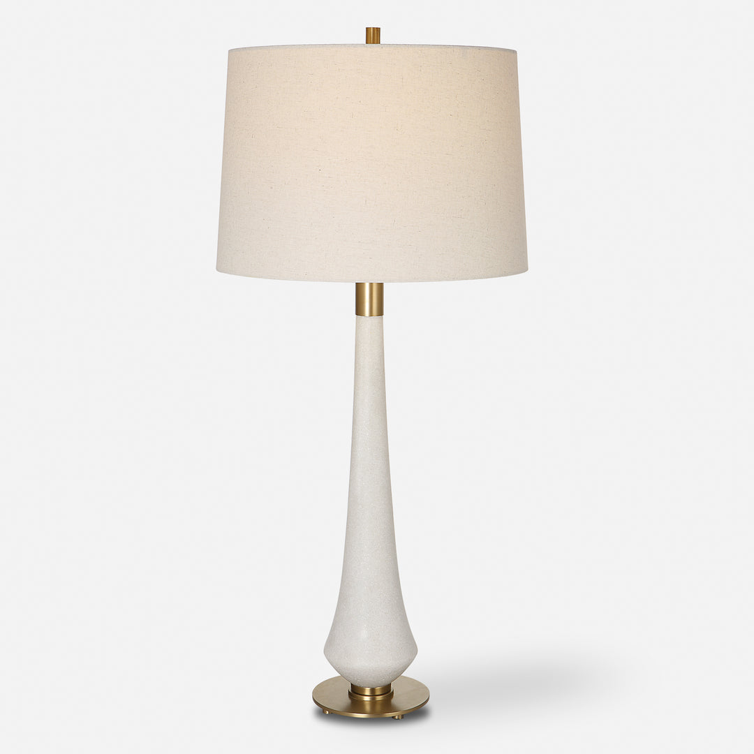 Uttermost Marille Ivory Stone Table Lamp