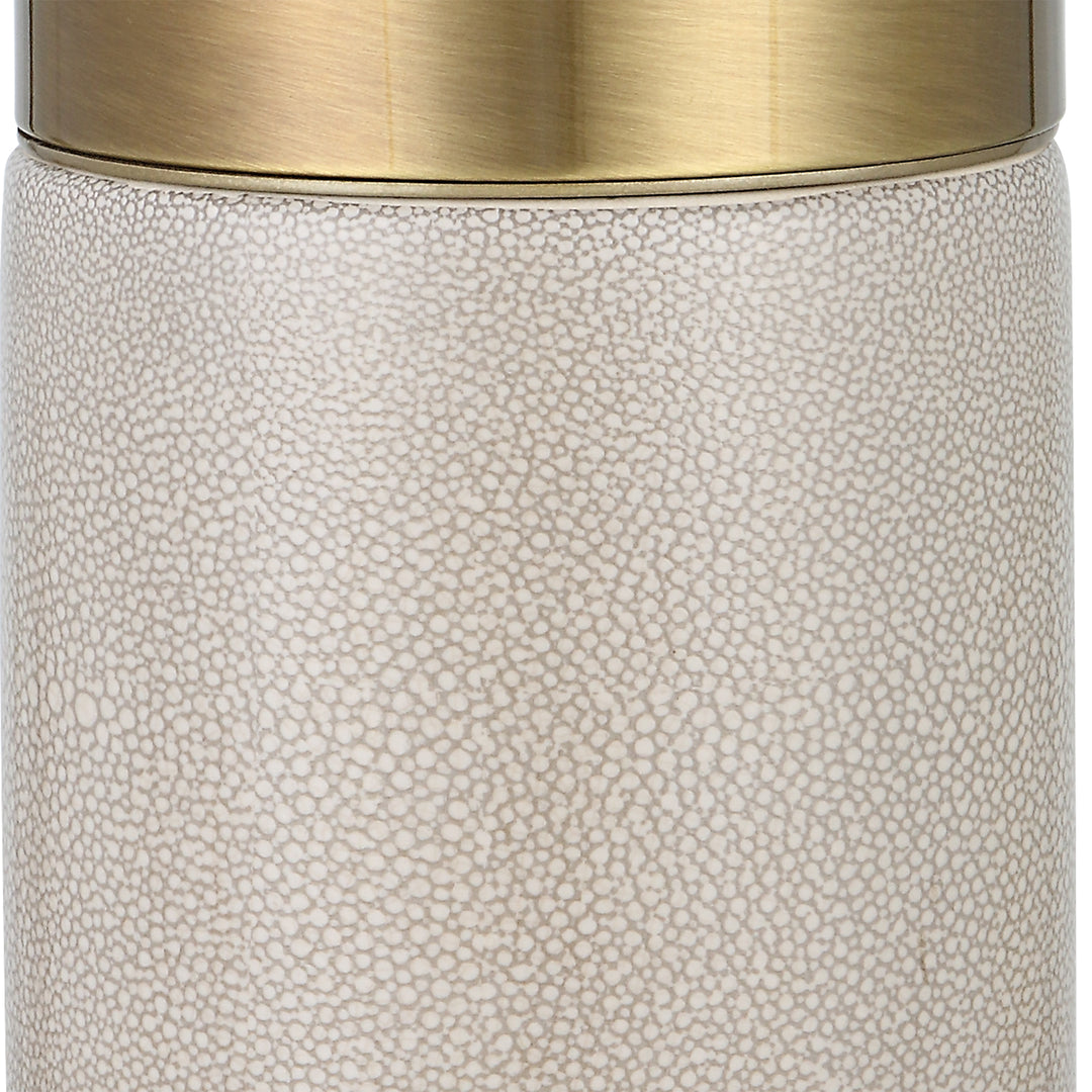 Uttermost Adelia Ivory & Brass Table Lamp