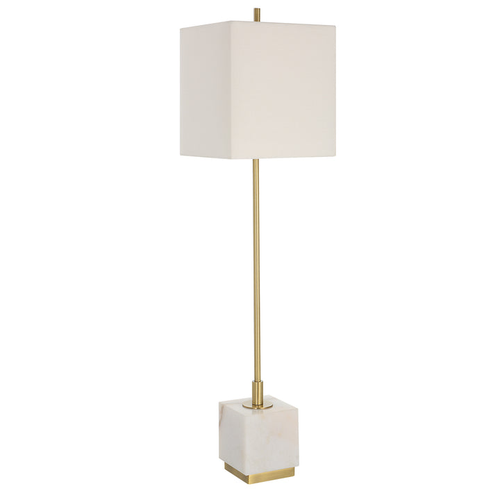 Uttermost Escort Brass Buffet Lamp