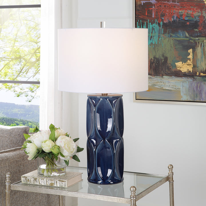 Uttermost Sinclair Blue Table Lamp