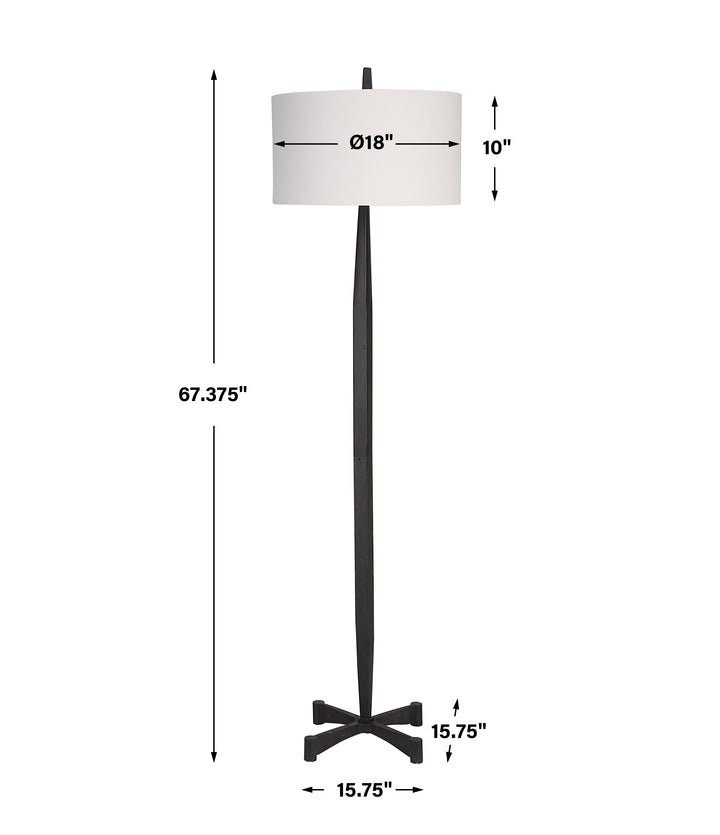 Uttermost Counteract Rust Metal Floor Lamp