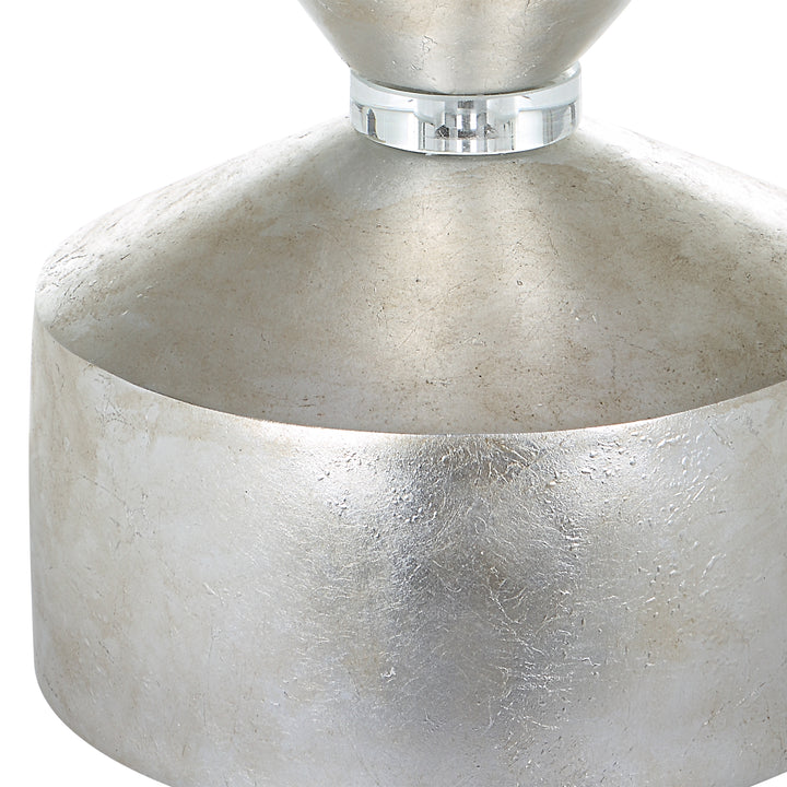 Uttermost Vial Silver Buffet Lamp