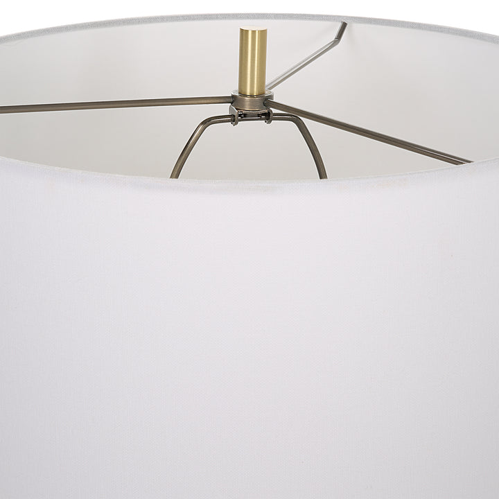 Uttermost Ruse Whitewashed Table Lamp