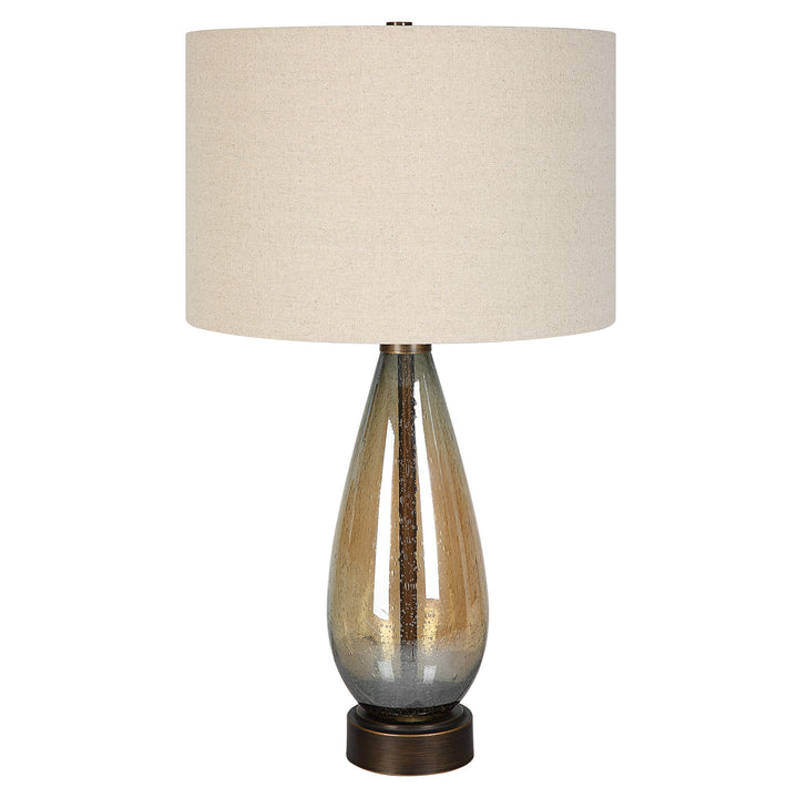 Uttermost Baltic Teardrop Glass Table Lamp