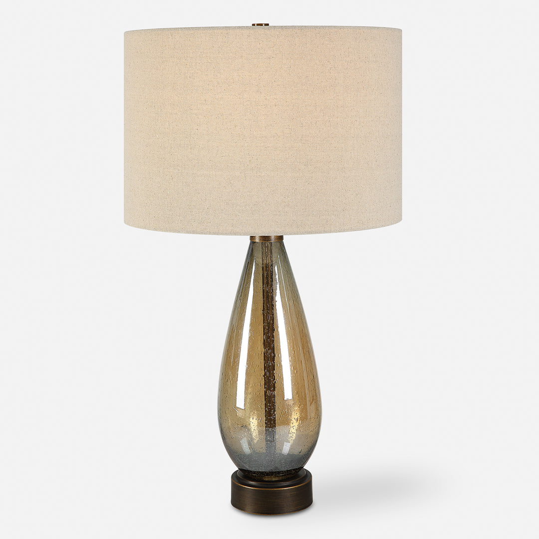 Uttermost Baltic Teardrop Glass Table Lamp