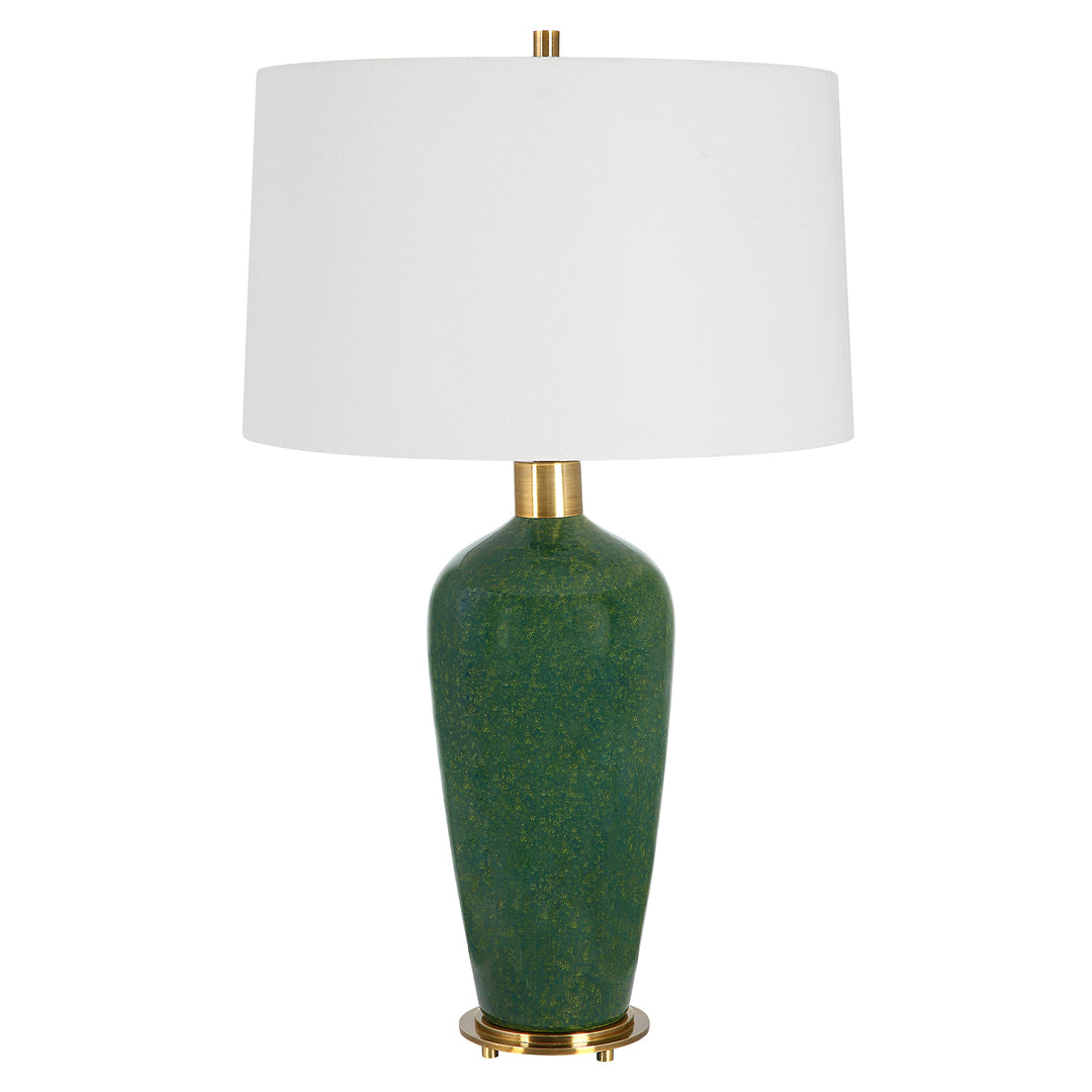 Uttermost Verdell Green Table Lamp