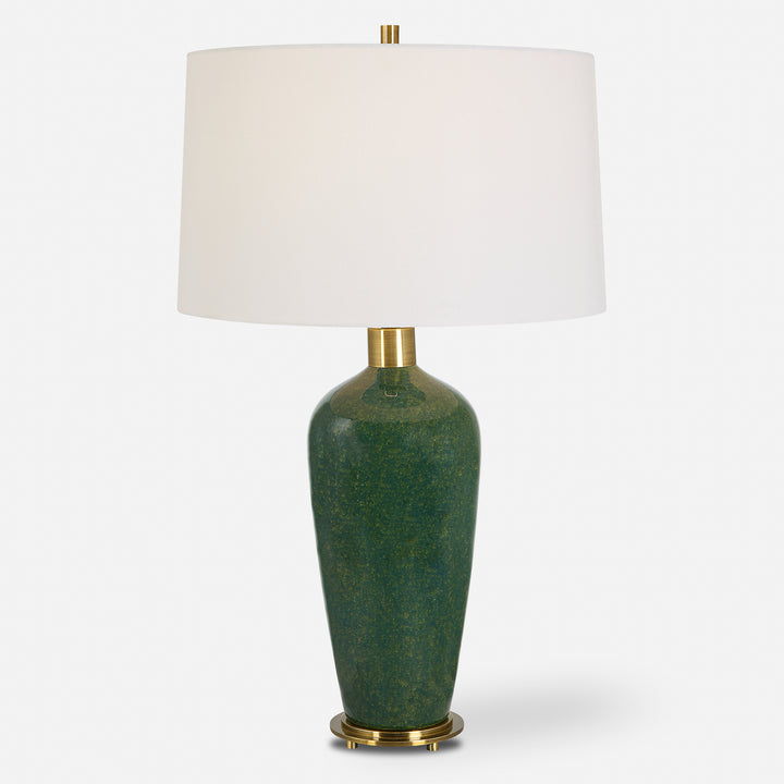 Uttermost Verdell Green Table Lamp