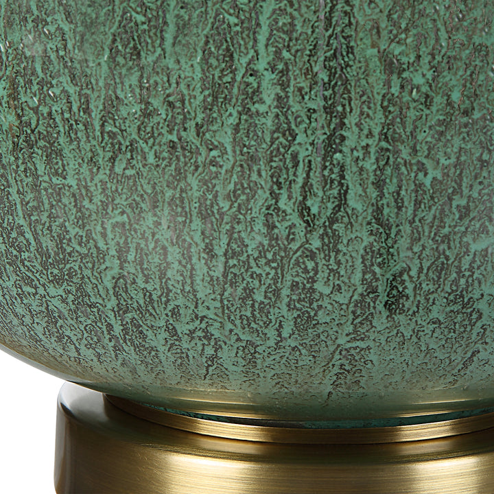 Uttermost Nataly Aged Green Table Lamp