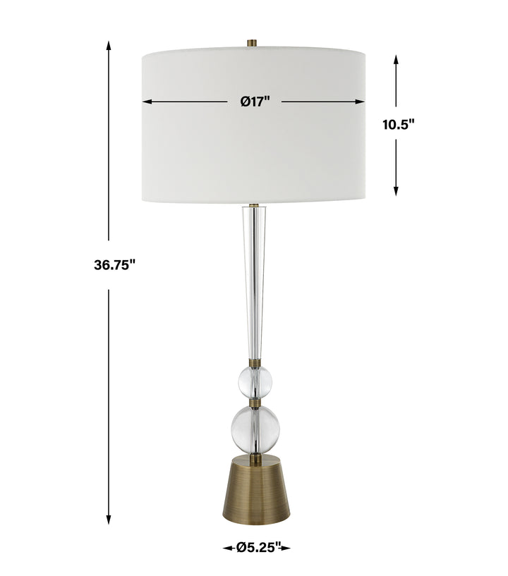 Uttermost Annily Crystal Table Lamp