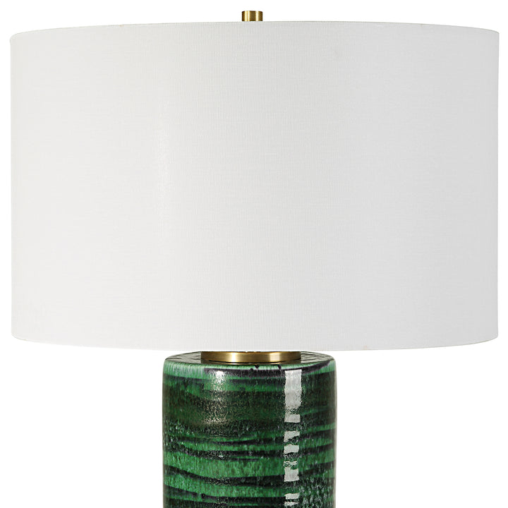 Uttermost Galeno Emerald Green Table Lamp