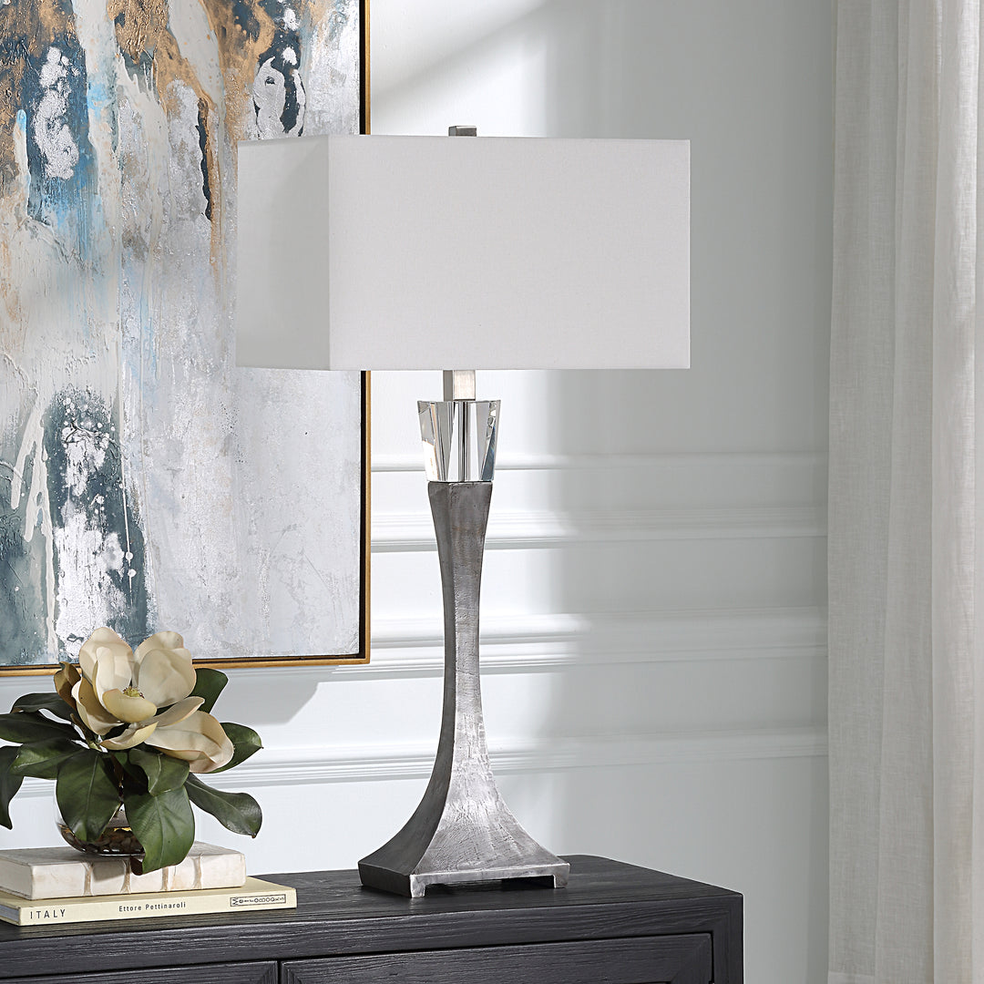 Uttermost Edison Tapered Iron Table Lamp