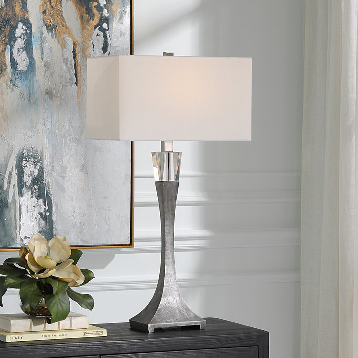 Uttermost Edison Tapered Iron Table Lamp