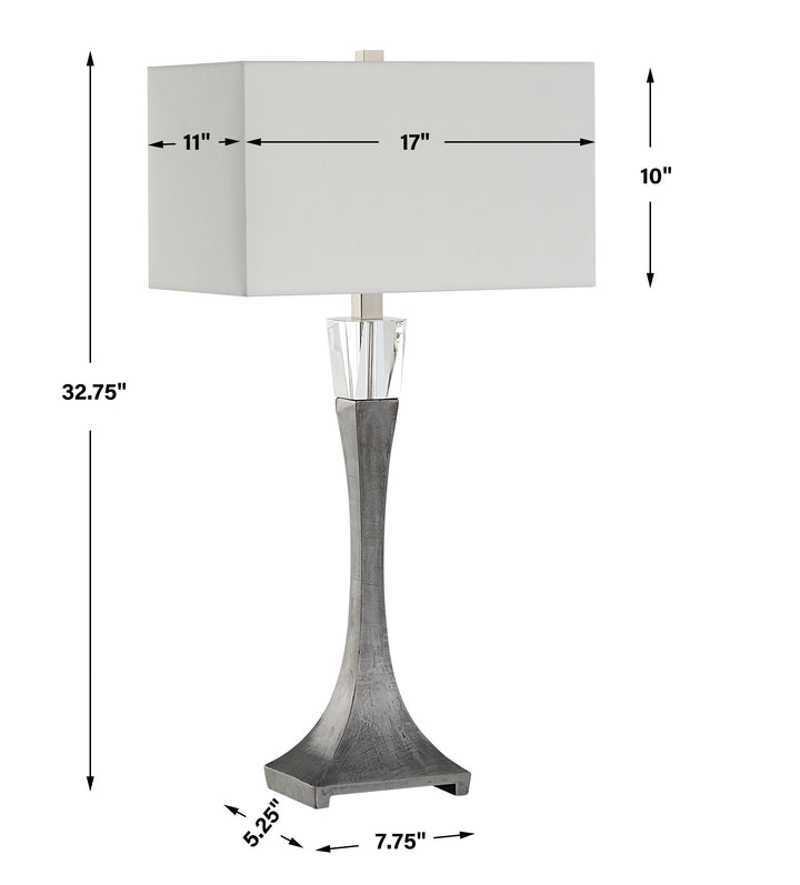 Uttermost Edison Tapered Iron Table Lamp