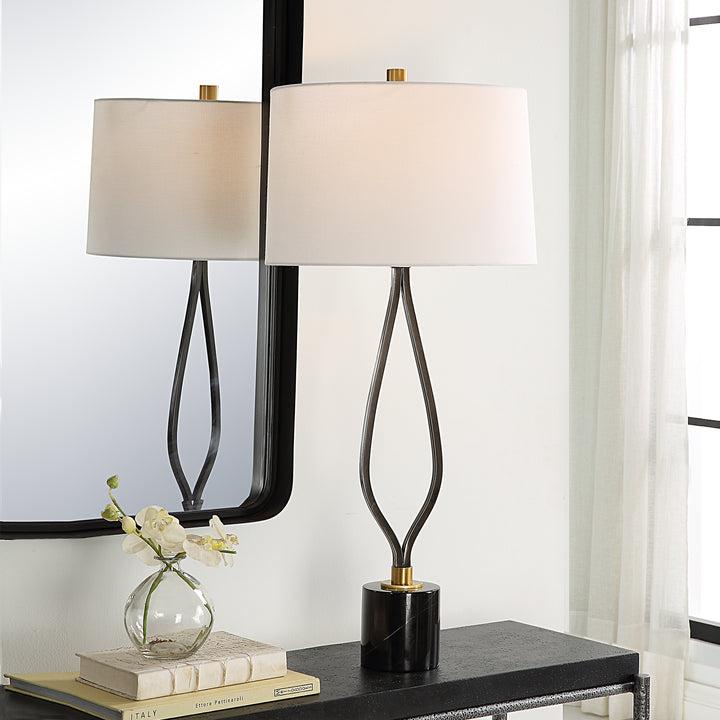 Uttermost Separate Paths Iron Table Lamp