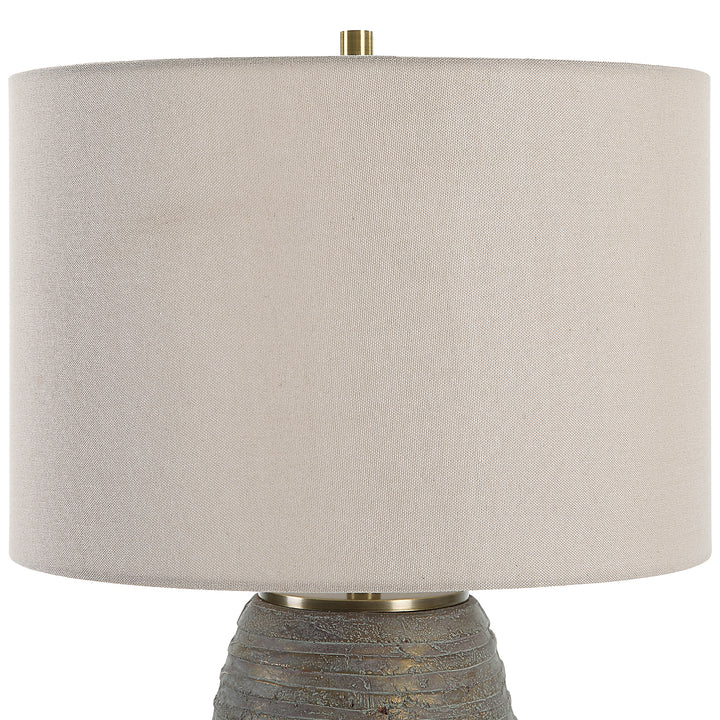 Uttermost Gorda Bronze Ceramic Table Lamp