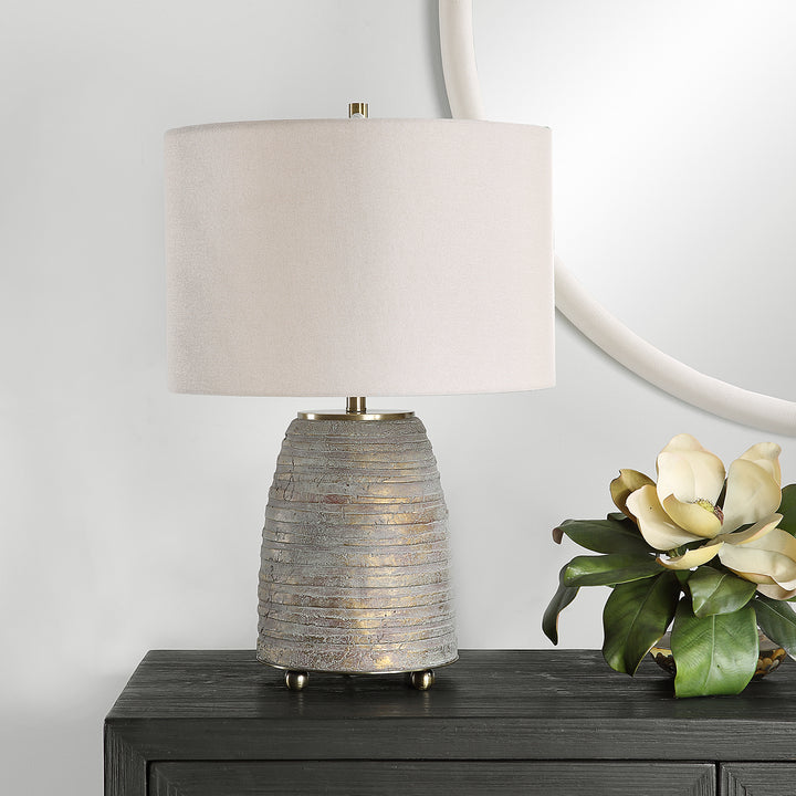 Uttermost Gorda Bronze Ceramic Table Lamp