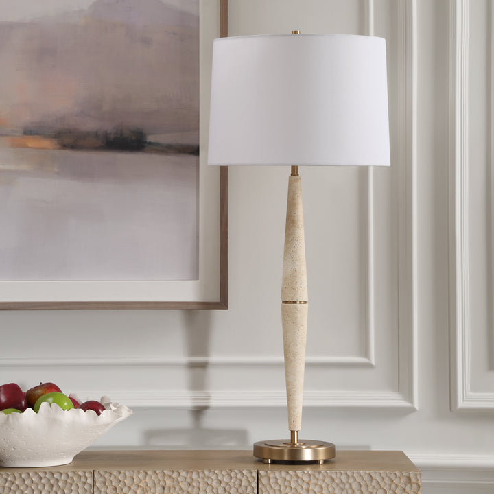 Uttermost Palu Travertine Table Lamp