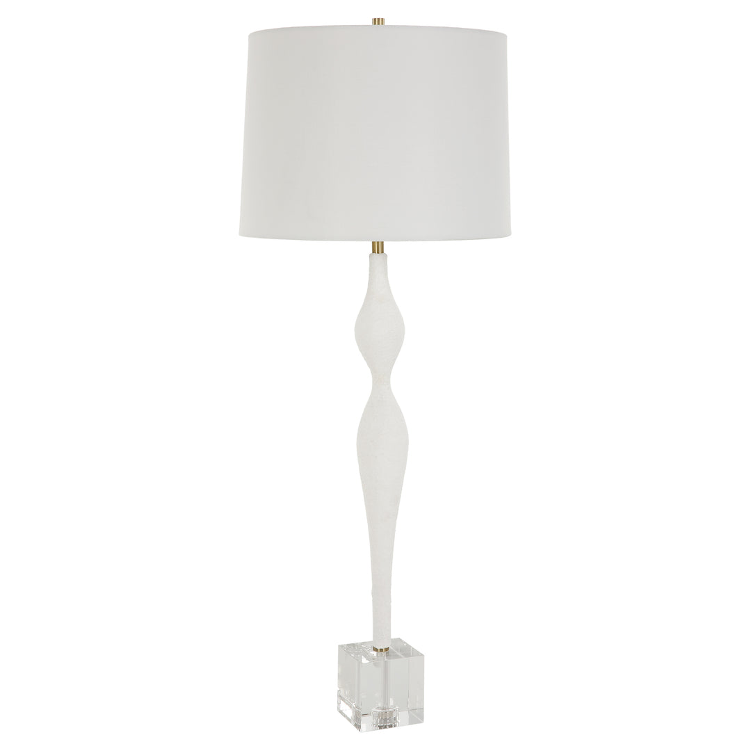 Uttermost Helena Slender White Table Lamp