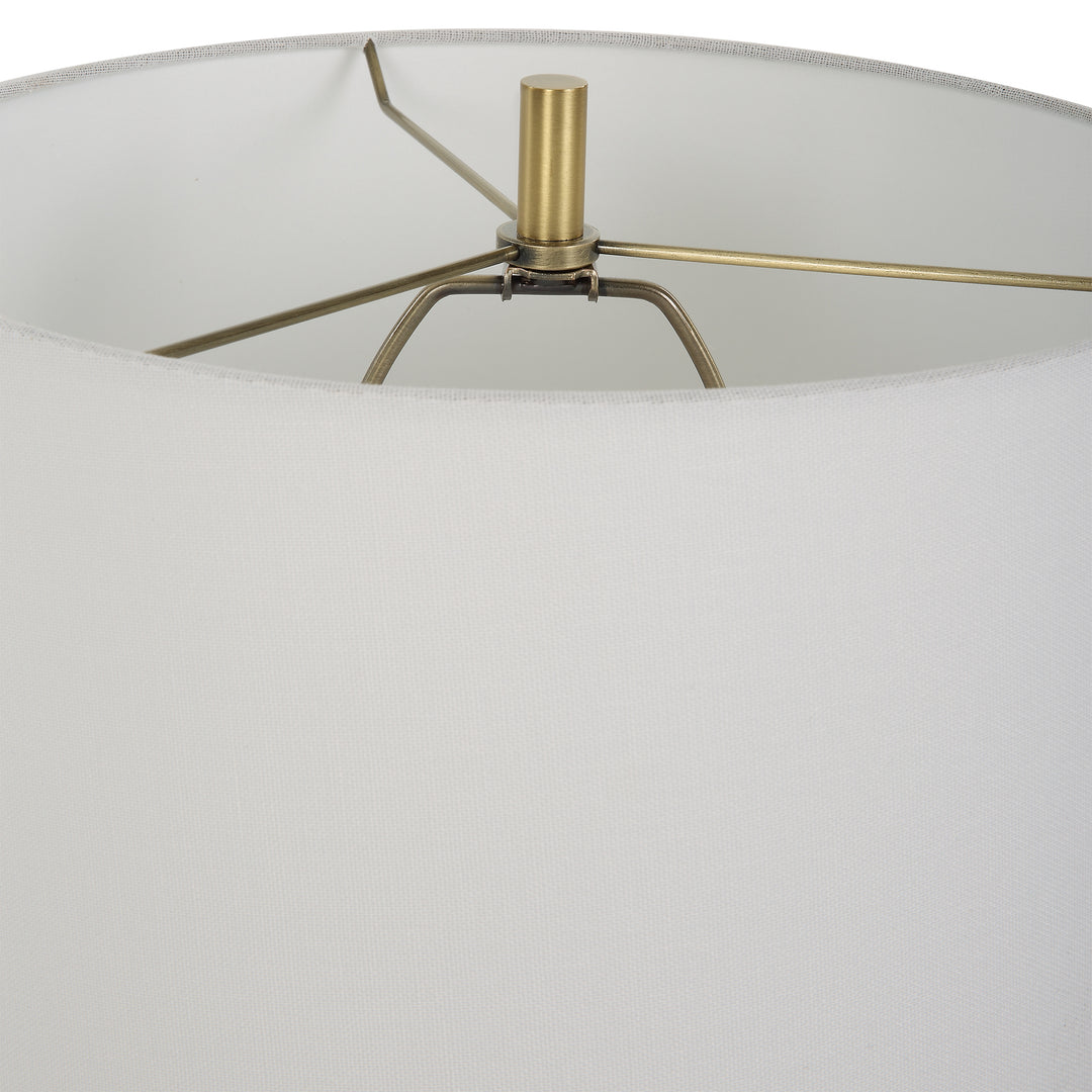 Uttermost Helena Slender White Table Lamp