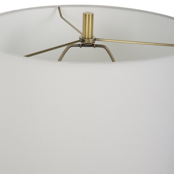 Uttermost Helena Slender White Table Lamp