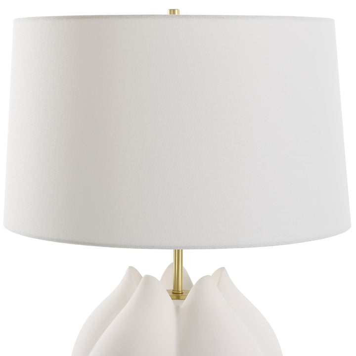 Uttermost In Bloom White Table Lamp