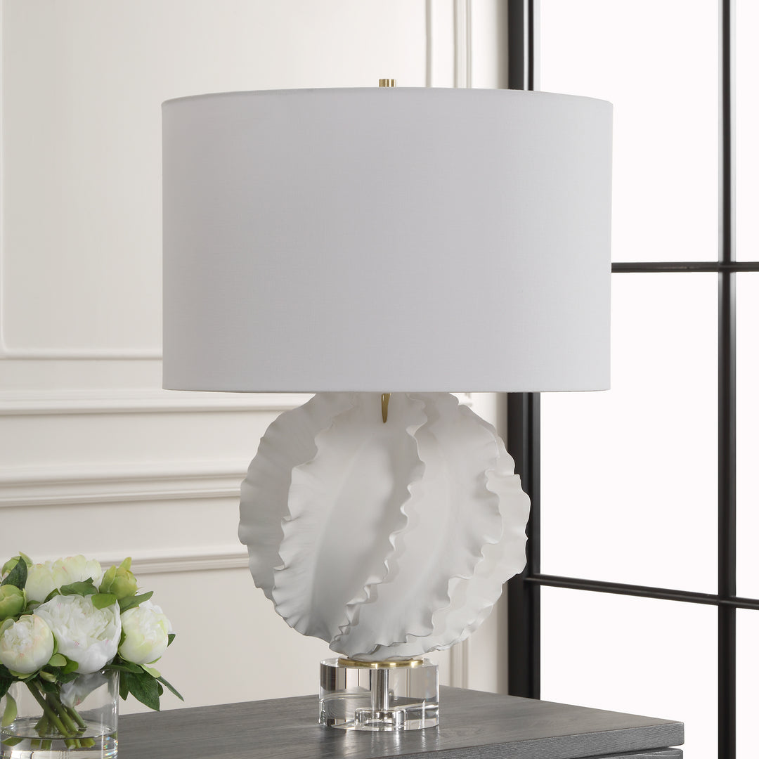 Uttermost Saylor White Table Lamp