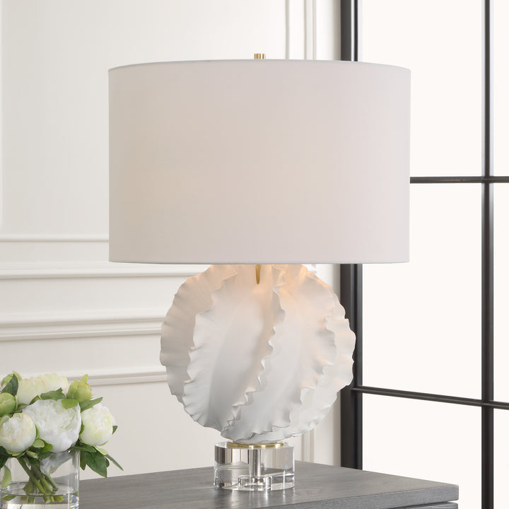 Uttermost Saylor White Table Lamp