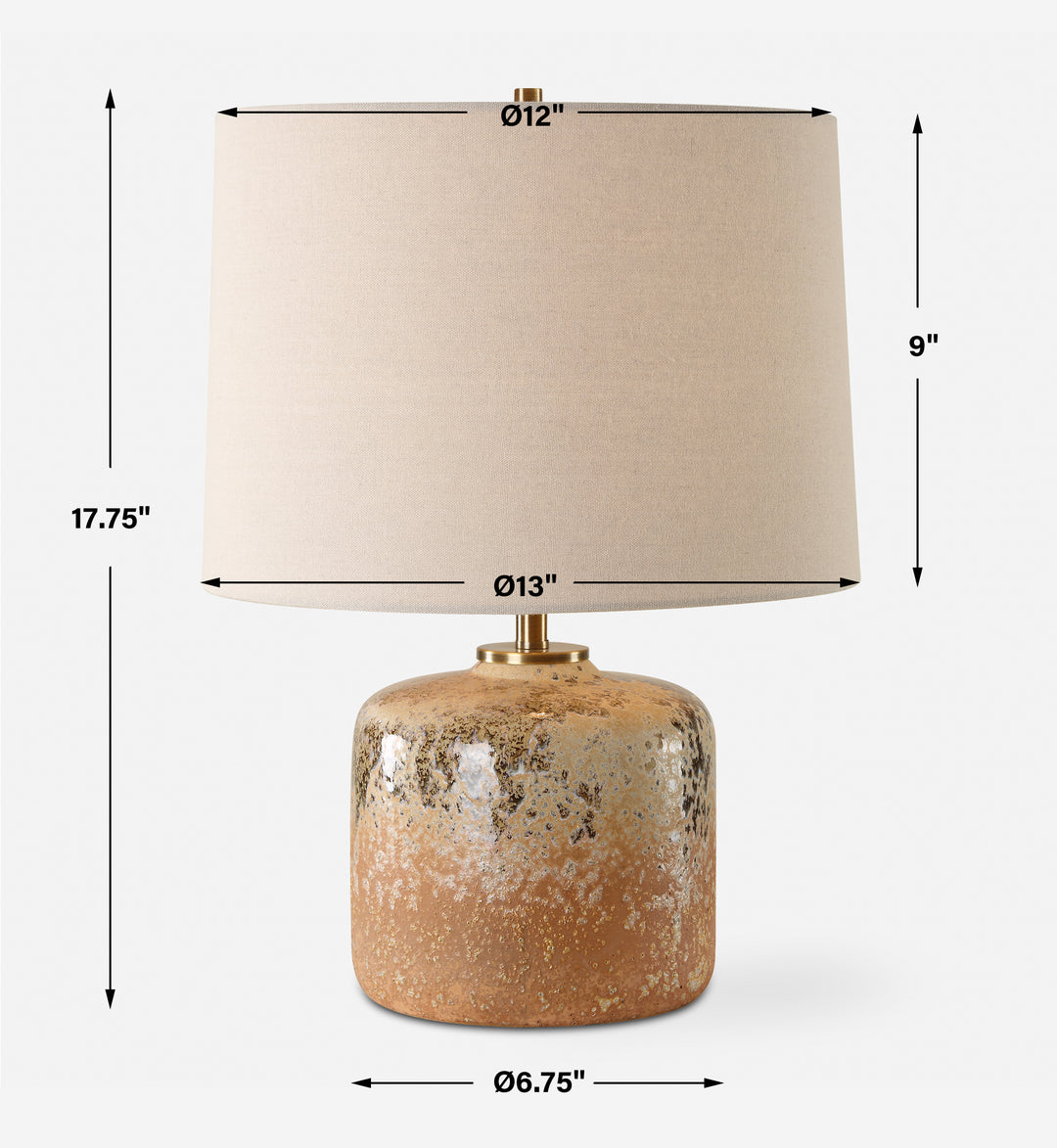 Uttermost Canyon Textured Table Lamp