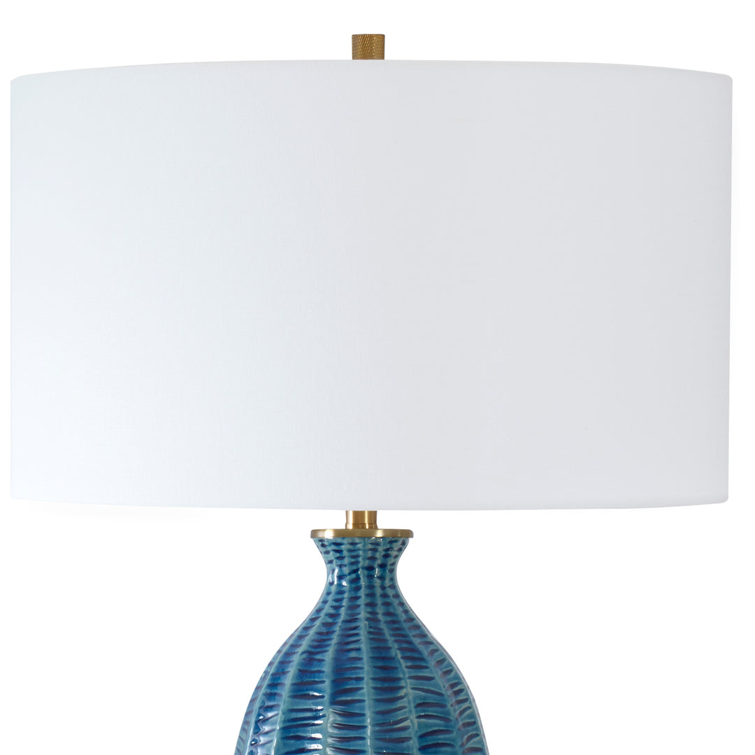 Uttermost Bixby Blue Table Lamp