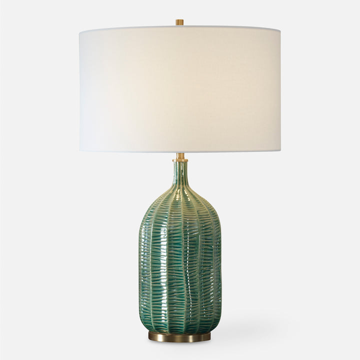 Uttermost Bixby Green Table Lamp