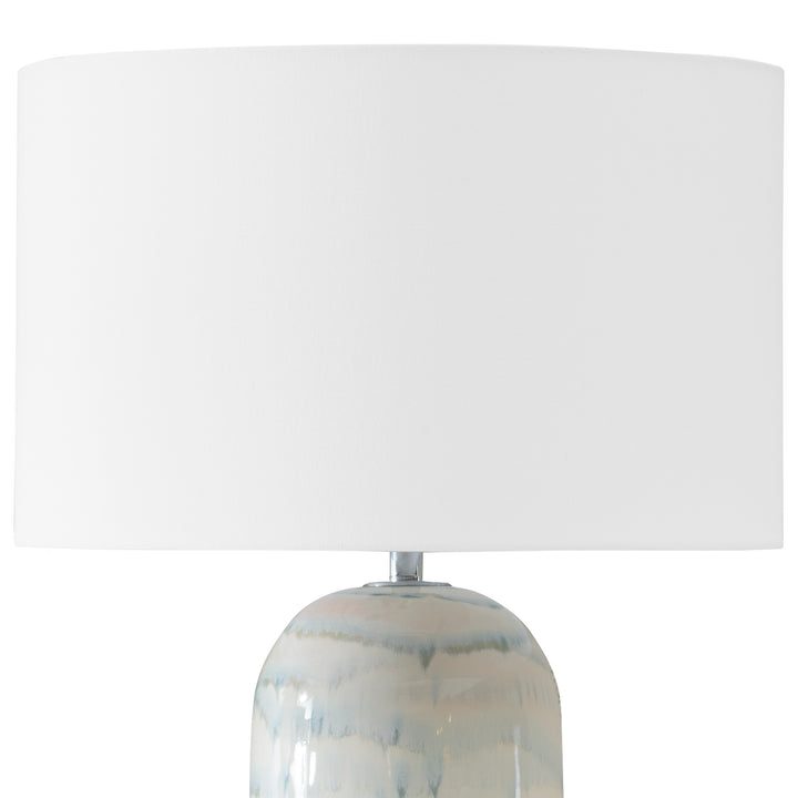 Uttermost Arden White Glaze Table Lamp