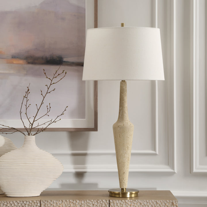 Uttermost Juliet Travertine Table Lamp