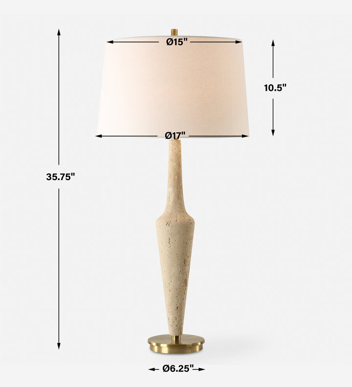 Uttermost Juliet Travertine Table Lamp